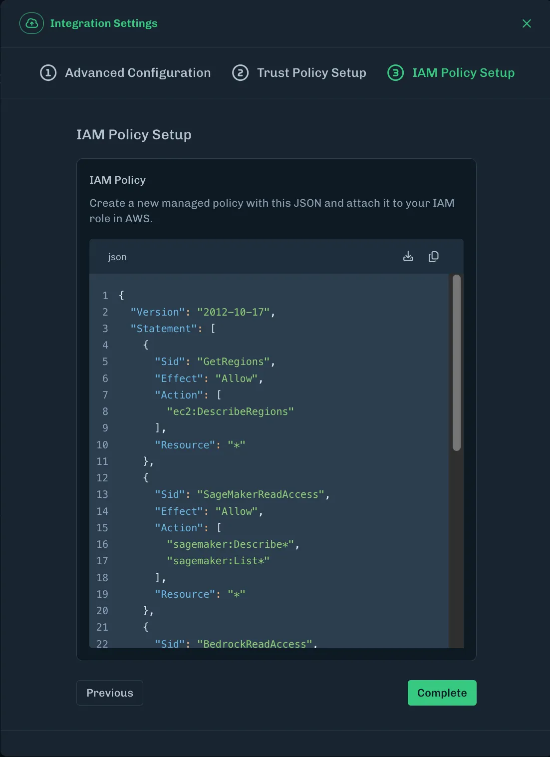 Managed Policy