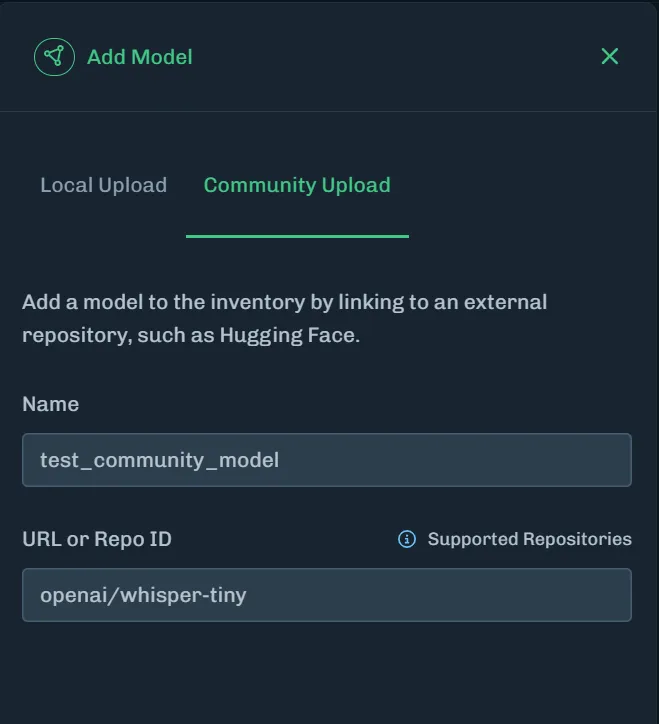 Add Model